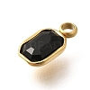 304 Stainless Steel Pendants STAS-Q346-03G-05-3