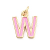 Rack Plating Brass Pendants KK-C065-02W-G-1