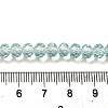 Transparent Baking Paint Glass Beads X1-DGLA-A034-T6mm-D01-4