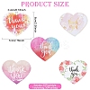 Coated Paper Thank You Greeting Card DIY-FS0007-76E-3