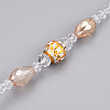 Faceted Crystal Glass Ball Chandelier Suncatchers Prisms AJEW-G025-A03-2