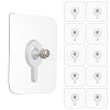 36Pcs Acrylic Traceless Hook Hangers AJEW-CA0005-07C-1