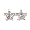 Non-Tarnish 304 Stainless Steel Pendants STAS-C073-03P-2
