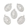 Brass Micro Pave Cubic Zirconia Pendants KK-E068-VB271-1-2