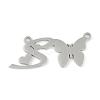 Non-Tarnish 304 Stainless Steel Pendants STAS-L279-002P-S-1