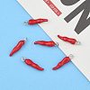 Brass Enamel Pendants LS-PALLOY-H003-1-6