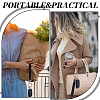 2 Sets 2 Colors Alloy with PU Leather Keychains KEYC-PH0002-14A-5