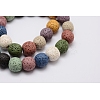 Natural Lava Rock Bead Strands G-L435-03-10mm-3