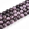 Baking Paint Glass Beads Strands X-DGLA-N003-10mm-C09-1