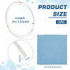 1Pc Flat 925 Sterling Silver Wires STER-BC0002-25C-2