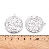 304 Stainless Steel Pendants STAS-T065-16P-3