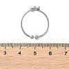304 Stainless Steel Cuff Rings for Women RJEW-B118-01P-5