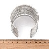 Iron Cuff Bangles BJEW-G741-05P-4