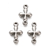 304 Stainless Steel Connector Charms STAS-B111-10P-1