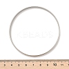 Fashion 201 Stainless Steel Bangle Sets BJEW-L664-024D-M-1-5