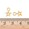 SHEGRACE Brass Star Charms XGR0160G-101G-3