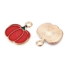Thanksgiving Day Theme Alloy Enamel Pendants ENAM-T020-35M-2