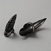 Alloy Rhinestone Women Finger Nail Rings RJEW-WH0002-24B-2