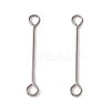 Non-Tarnish 304 Stainless Steel Connector Charms STAS-G291-03B-P-1