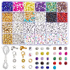 DIY Round Glass Seed Beads Bracelets Making Kits DIY-SP0003-49-1