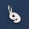 Number Series 925 Sterling Silver Charms LS-STER-Q002-01J-3