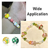 30Pcs 15 Style Transparent Glass Enamel Beads GLAA-KS0001-09-11