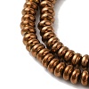 Electroplated Synthetic Non-magnetic Hematite Beads Strands G-I364-I01-02C-3