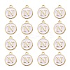 Golden Plated Alloy Charms ENAM-S118-01N-2