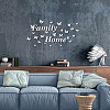 CREATCABIN 2Pcs Mirror Wall Stickers DIY-CN0001-98-7