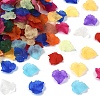 360Pcs 11 Colors Autumn Theme Transparent Frosted Acrylic Pendants MACR-YW0004-03-2