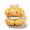 Opaque Resin Cartoon Animal Cabochons X-RESI-Q227-03-2
