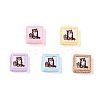 Opaque Resin Decoden Cabochons RESI-N039-130-1