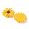 Opaque Flatback Resin Cabochons Accessories RESI-TAC0003-30B-04-2