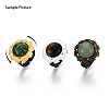 Adjustable Alloy & Iron Bezel Cup Ring Base with Rotatable Tray MAK-T012-01S-5