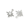 Brass Micro Pave Cubic Zirconia Pendants KK-Z136-43B-P-2