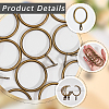 Iron Drape Sliding Eyelet Rings IFIN-SP0001-17A-AB-6