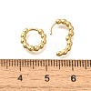Rack Plating Round Brass Hoop Earrings for Women EJEW-C125-08G-5