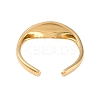 304 Stainless Steel Open Cuff Rings for Women LS-RJEW-C095-07G-3