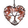 Natural Natural Carnelian Big Pendants G-T133-R07D-4