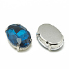 Sew on Rhinestone RGLA-T091-13x18mm-14P-2