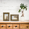 Rectangle Wood Photo Frames AJEW-WH20021-013-5