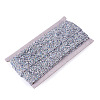 Glitter Resin Hotfix Rhinestone(Hot Melt Adhesive On The Back) OCOR-TA0002-02-40mm-1
