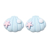 Opaque Resin Cabochons RE-CBA49A8-09-2