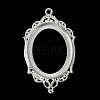 Zinc Alloy Pendant Cabochon Settings FIND-WH050-70S-1