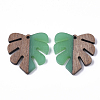 Resin & Walnut Wood Pendants RESI-S358-24A-1