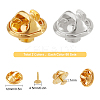 120Set 2 Colors Iron Lapel Pin Backs IFIN-SC0001-41-2