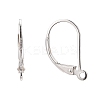 925 Sterling Silver Leverback Earring Findings X-STER-G027-22S-2