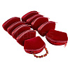 Velvet Dumpling Jewelry Storage Bags TP-WH0009-04-1