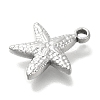 Ocean Theme Anti-Tarnish 304 Stainless Steel Pendants STAS-Z092-06P-03-2