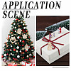 65Pcs 13 Styles Christmas Theme Wood Pendants WOOD-AR0001-40-5